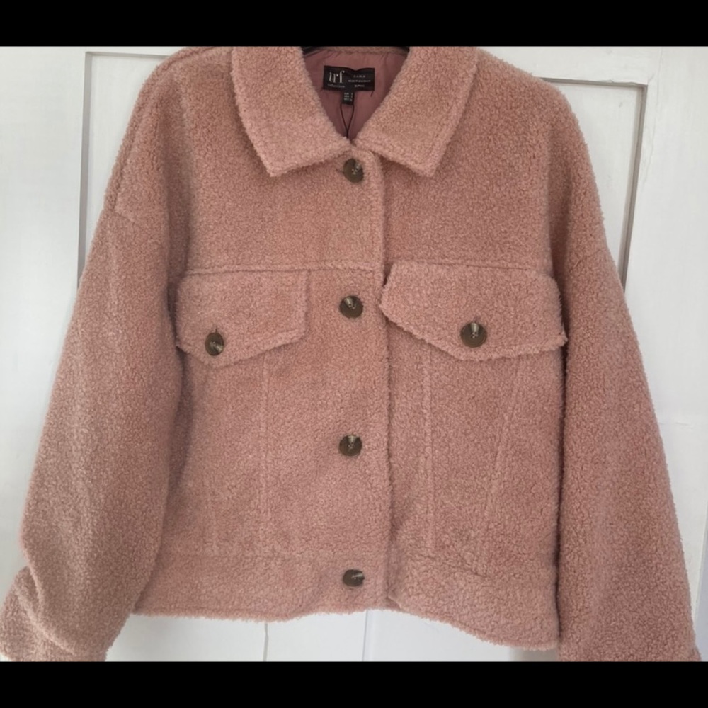 Zara XS teddy jacket